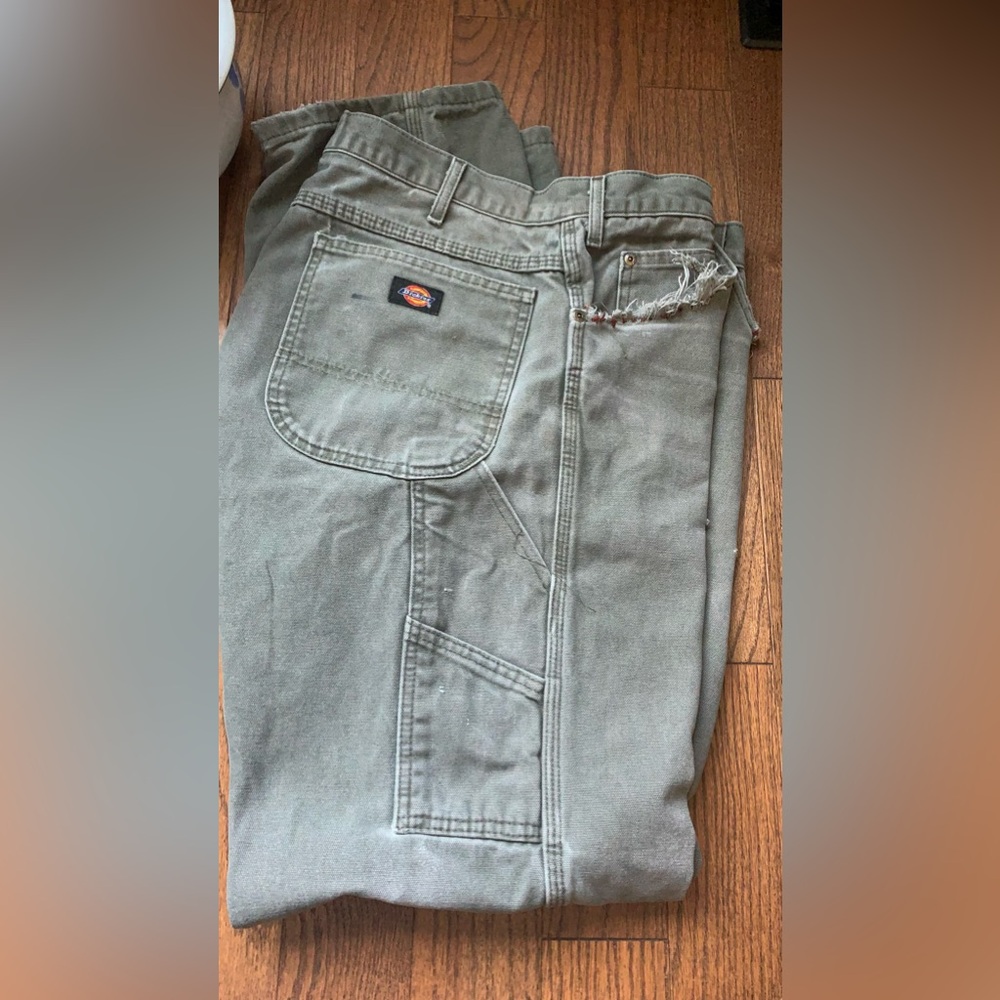 Vintage Dickies Distressed carpenter pants size36”